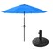 Pure Garden 10-Foot Patio Umbrella with Base, Brilliant Blue 50-LG1035B - alternate 5